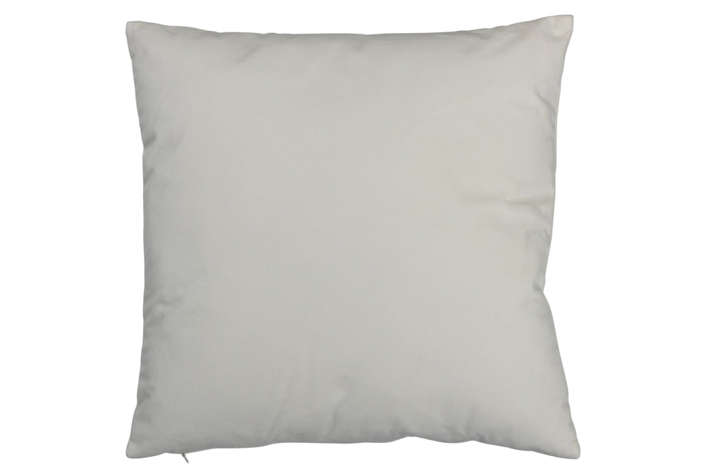 Kussen Fluweel Wit - J-LINE