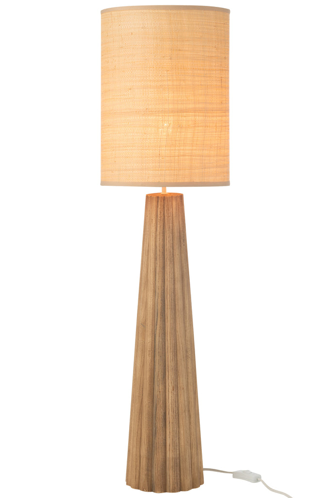 Lampe de table en bois d'Ailanthus L - J-LINE