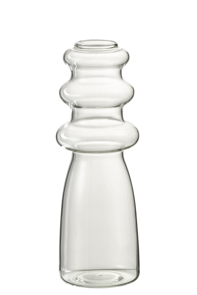 Vase en verre Luna S - J-LINE