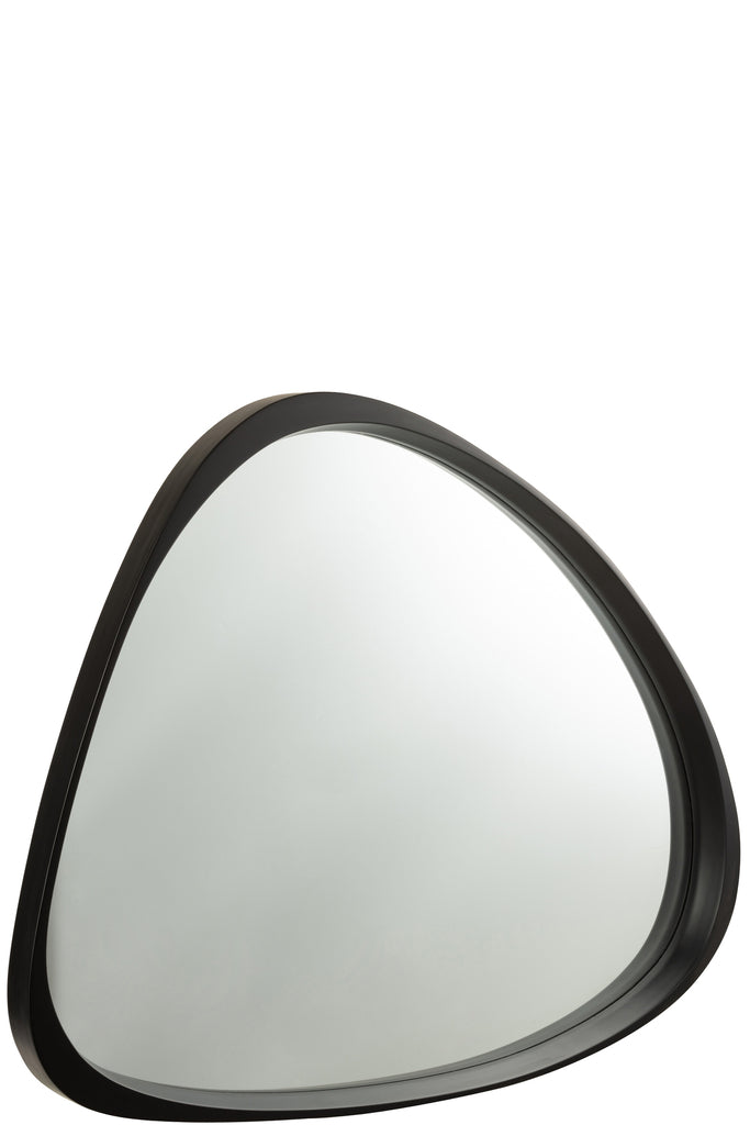 Miroir Giles en MDF noir L - J-LINE