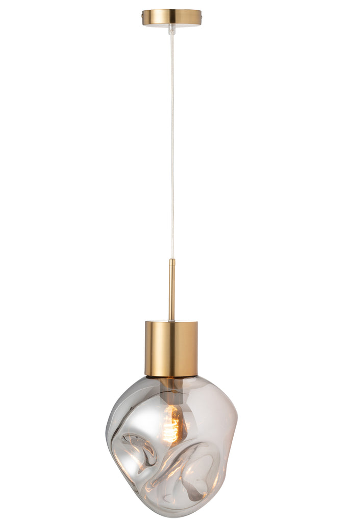 Hanglamp metaal/glas - J-LINE