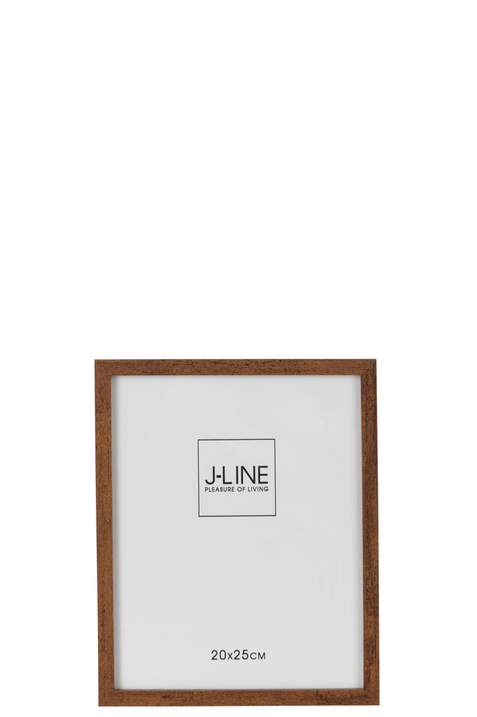 Cadre photo en bois marron foncé M - J-LINE