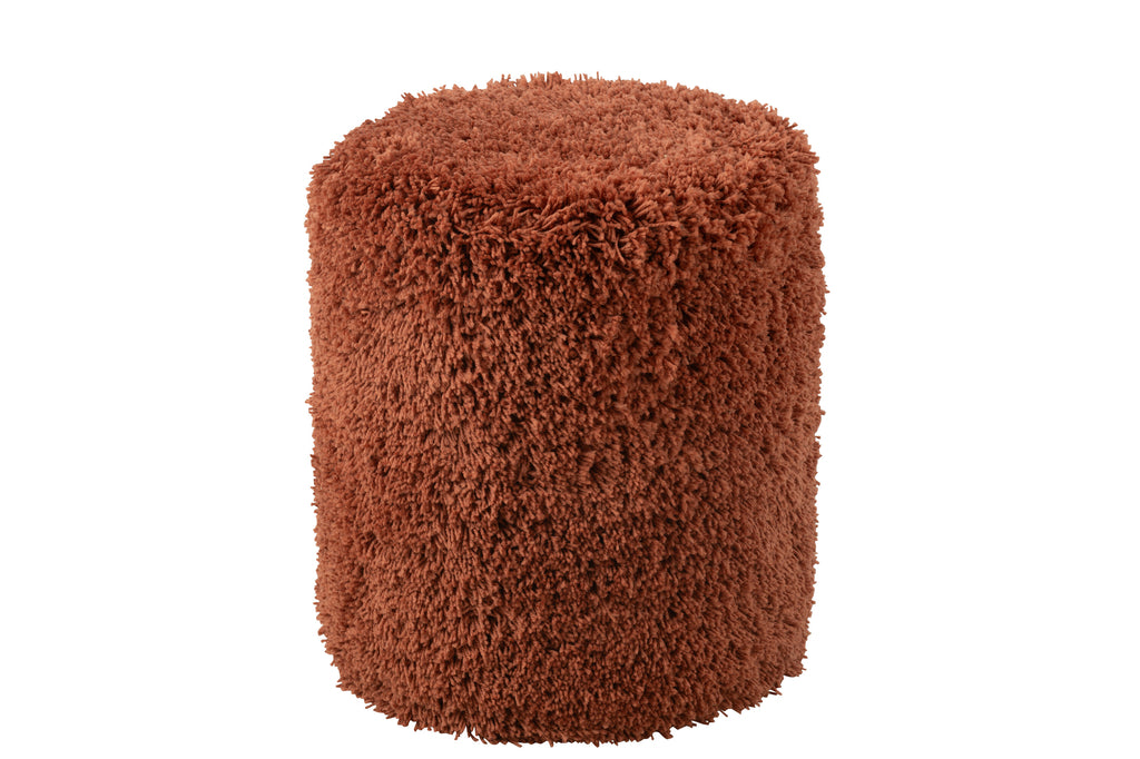Poef Cilinder Shaggy - J-LINE