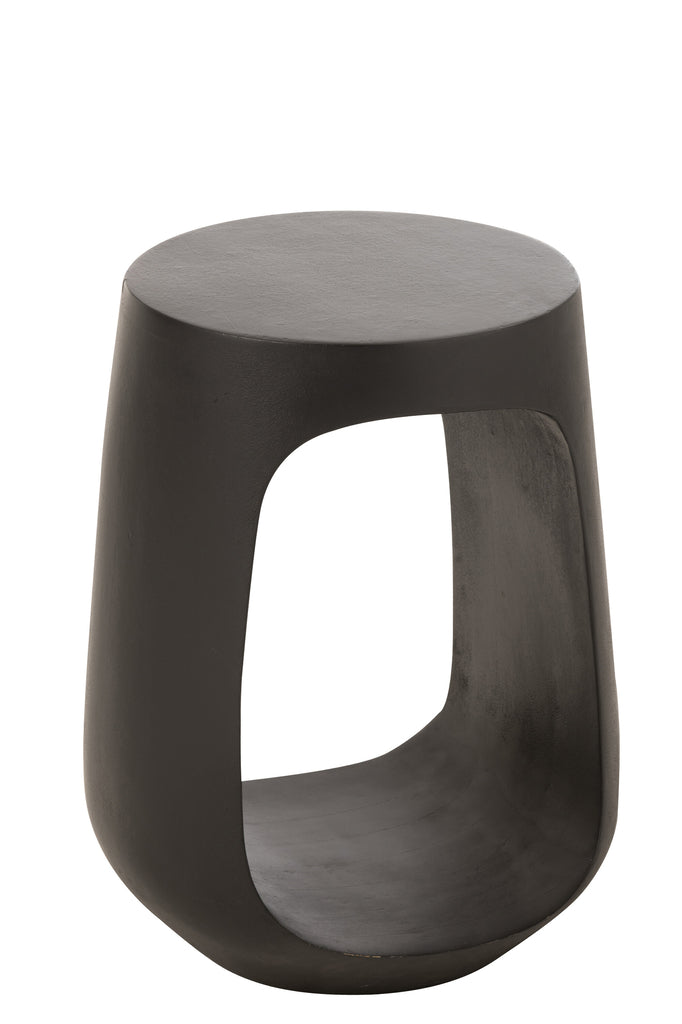 Bijzettafel Pod Mangohout Zwart - J-LINE
