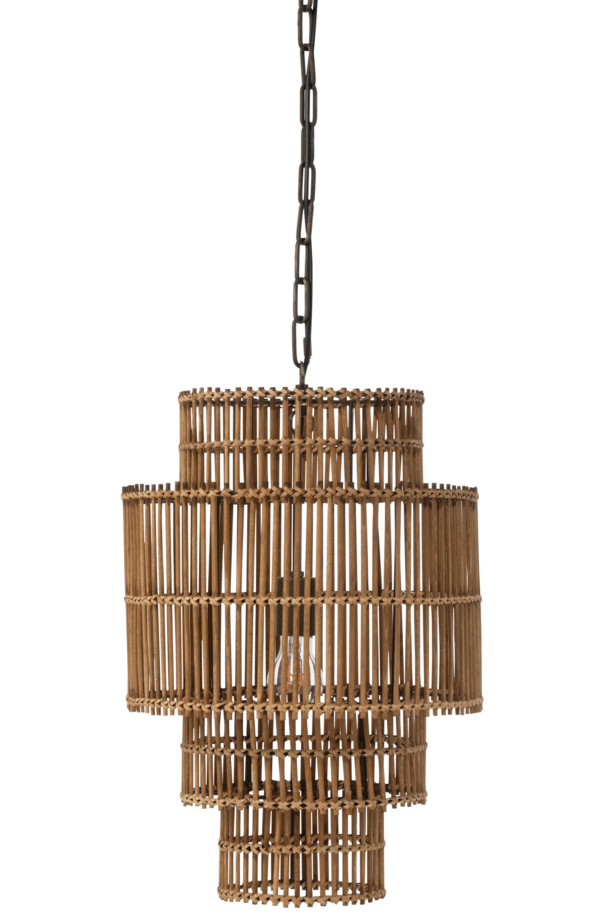 Hanglamp 4 Lagen bamboe - J-LINE