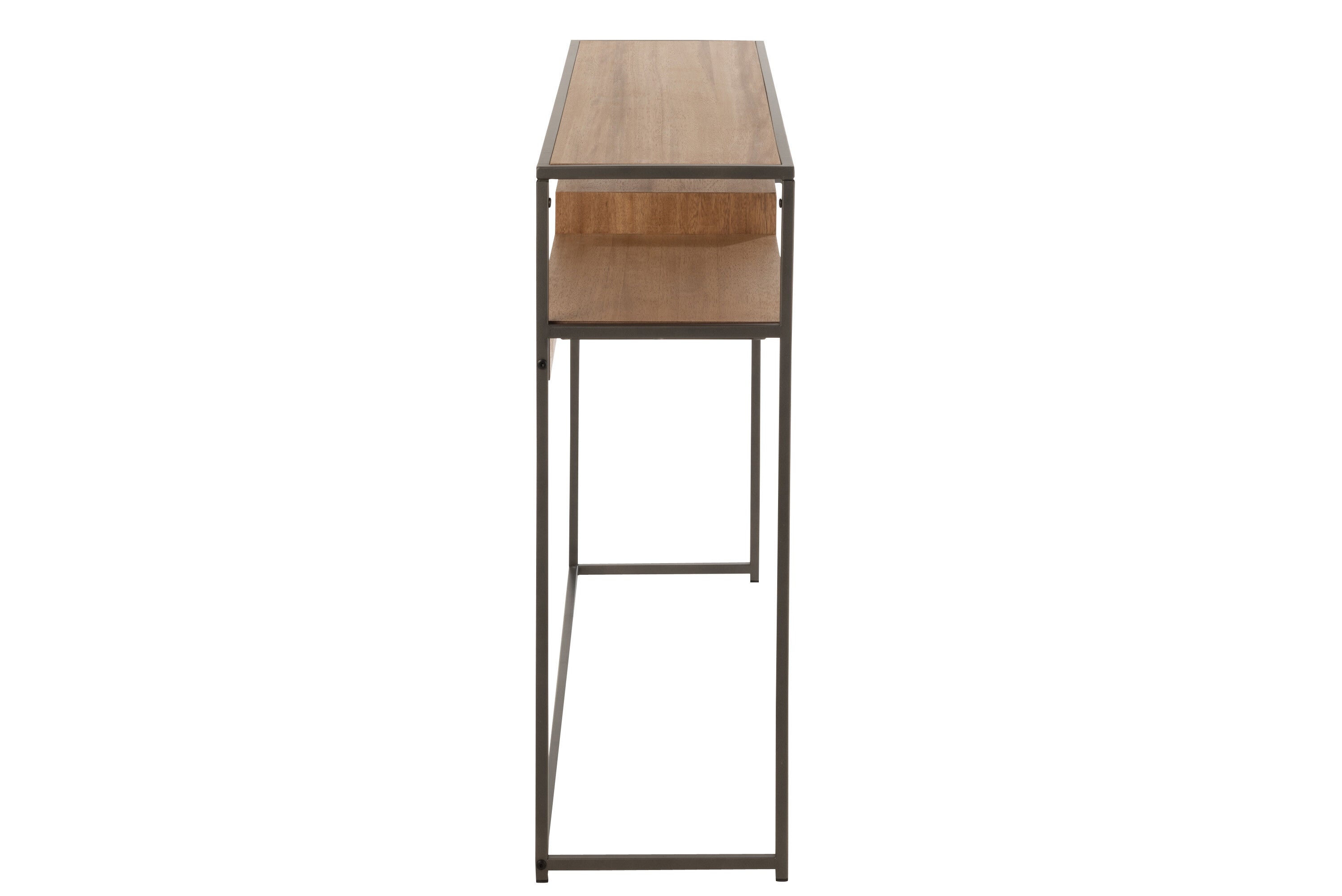 Wandtafel 1 lade Hout/Metaal Natuurlijk - J-LINE