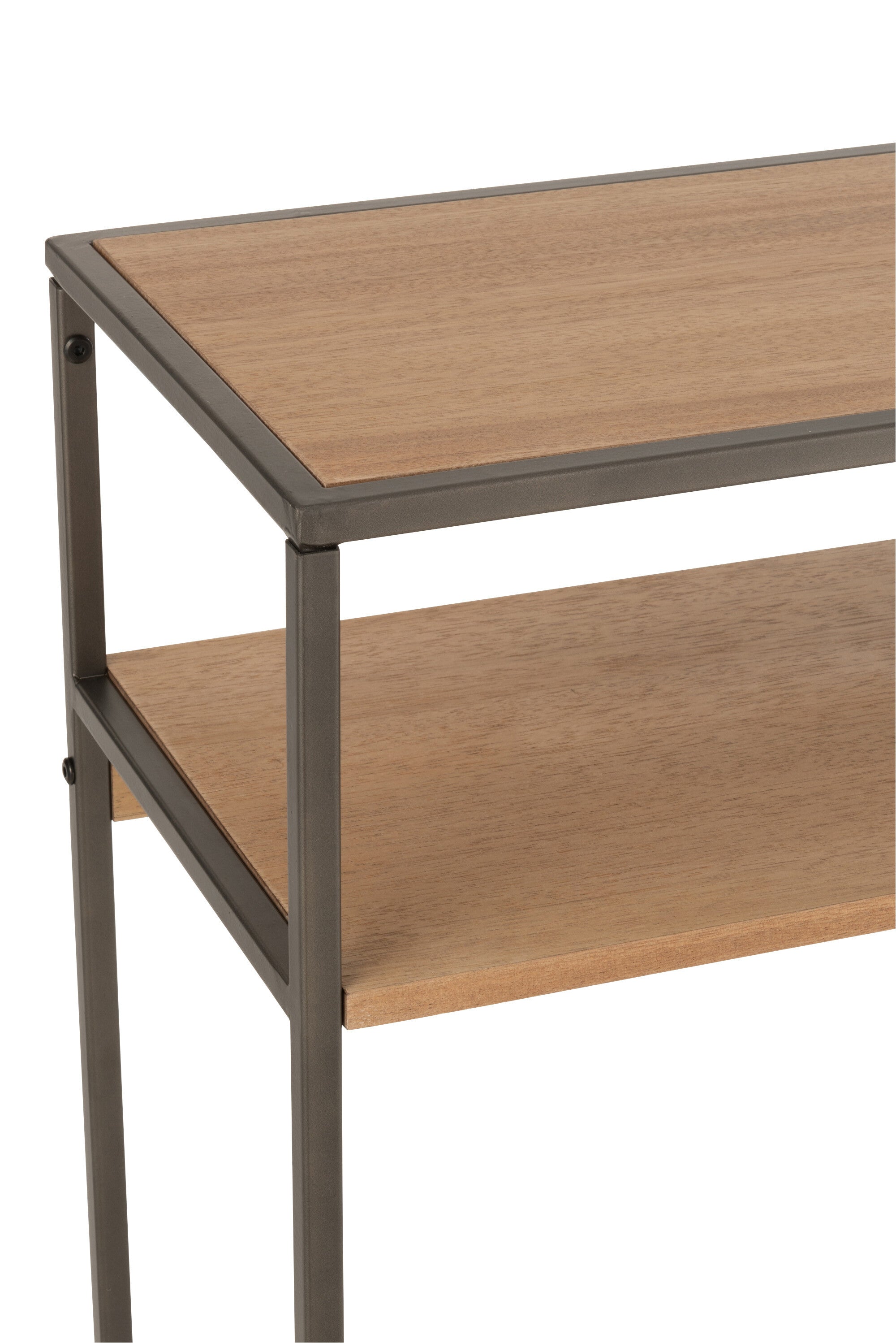 Wandtafel 1 lade Hout/Metaal Natuurlijk - J-LINE