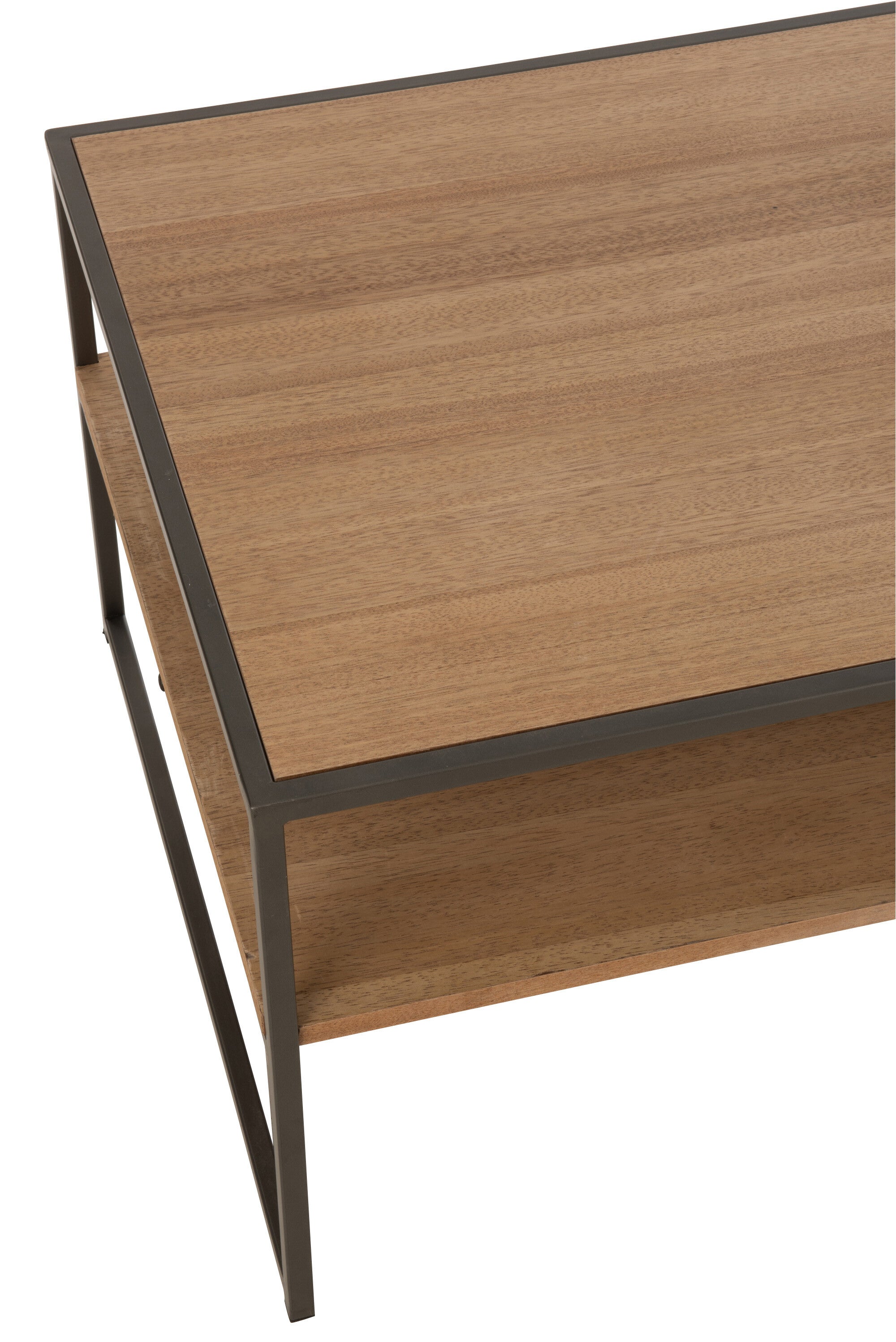 Tv-kast 1 lade hout/metaal - J-LINE