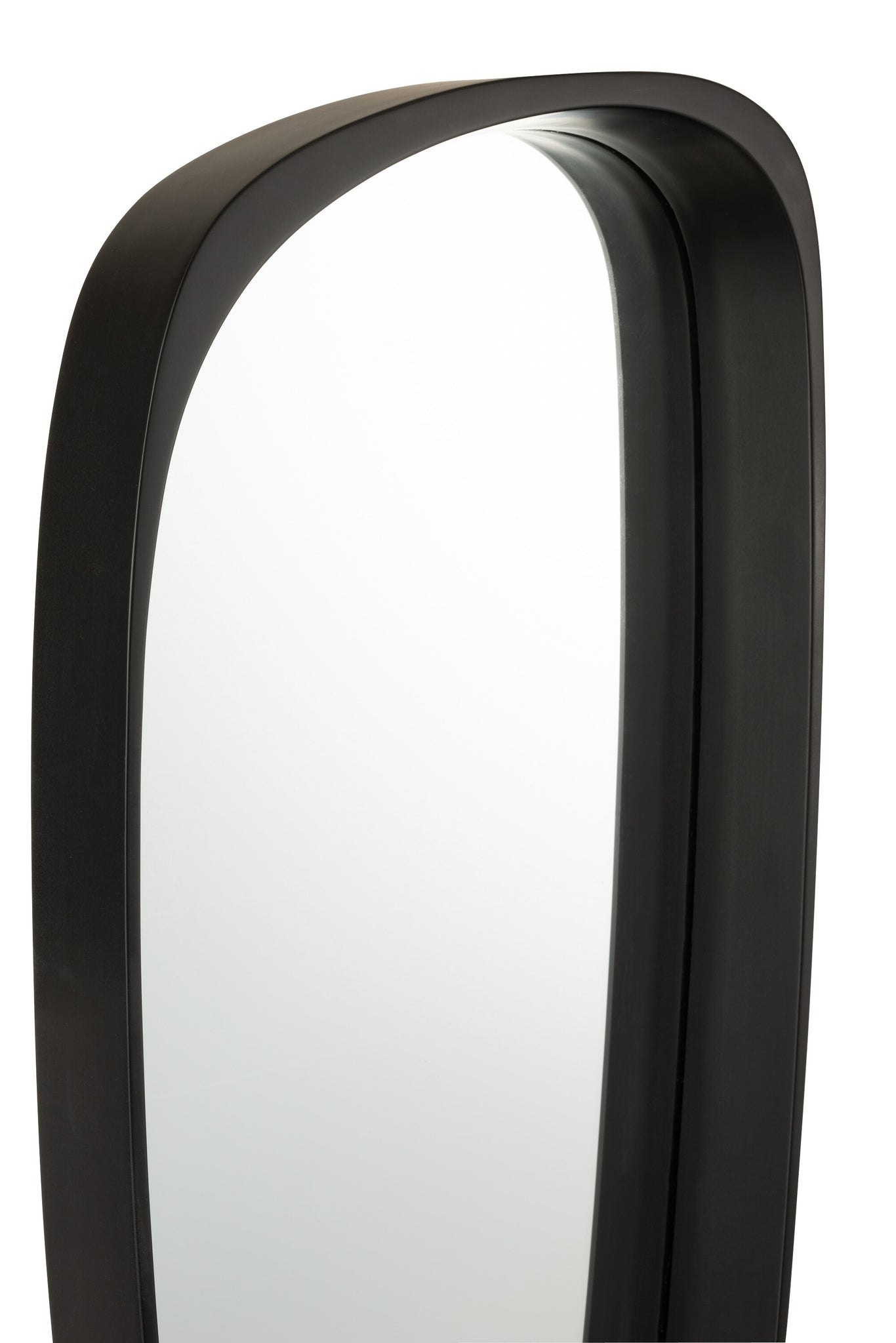 Miroir Giles MDF/verre noir - J-LINE