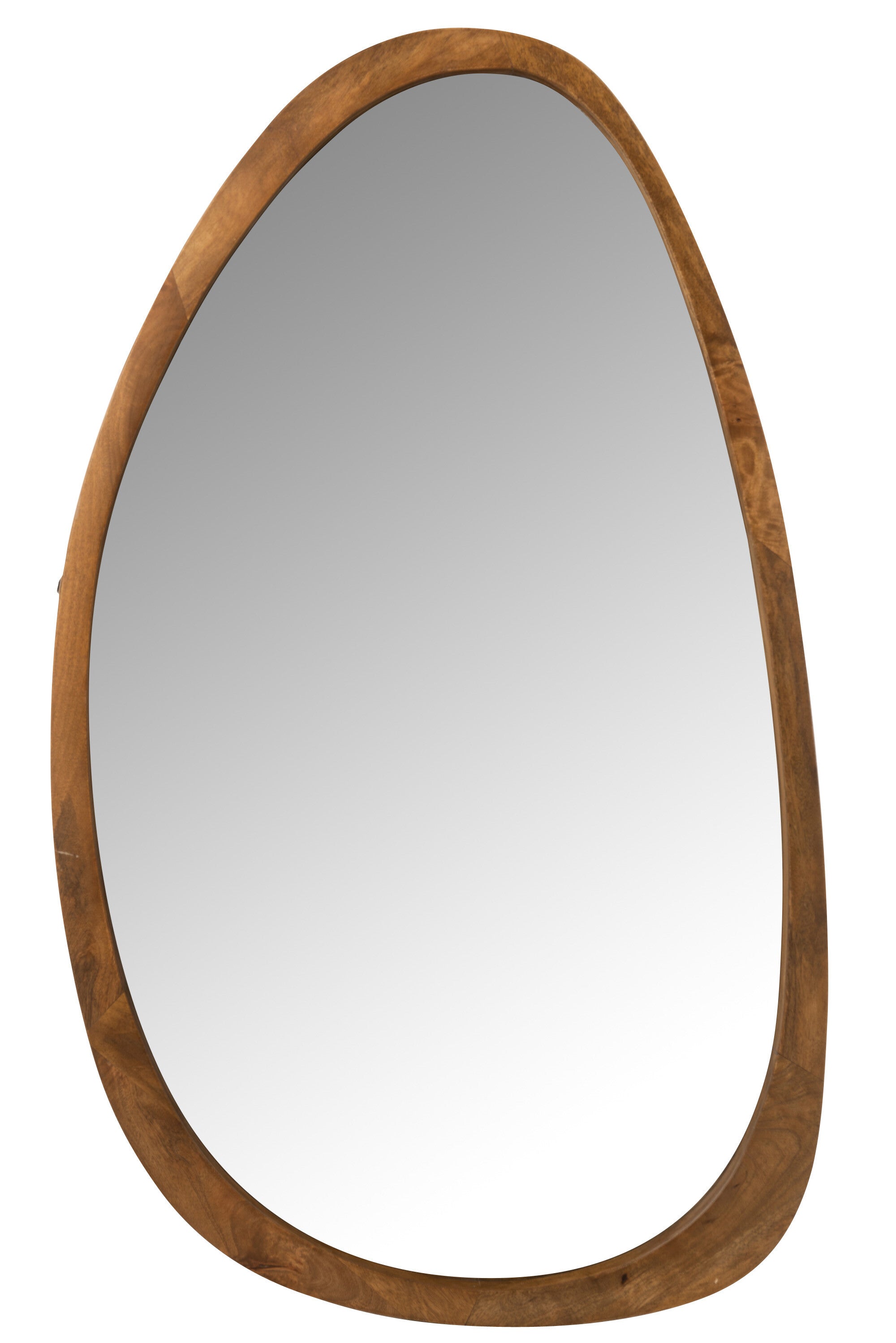 Miroir Vince Irregular Mango Wood Brown - J-LINE