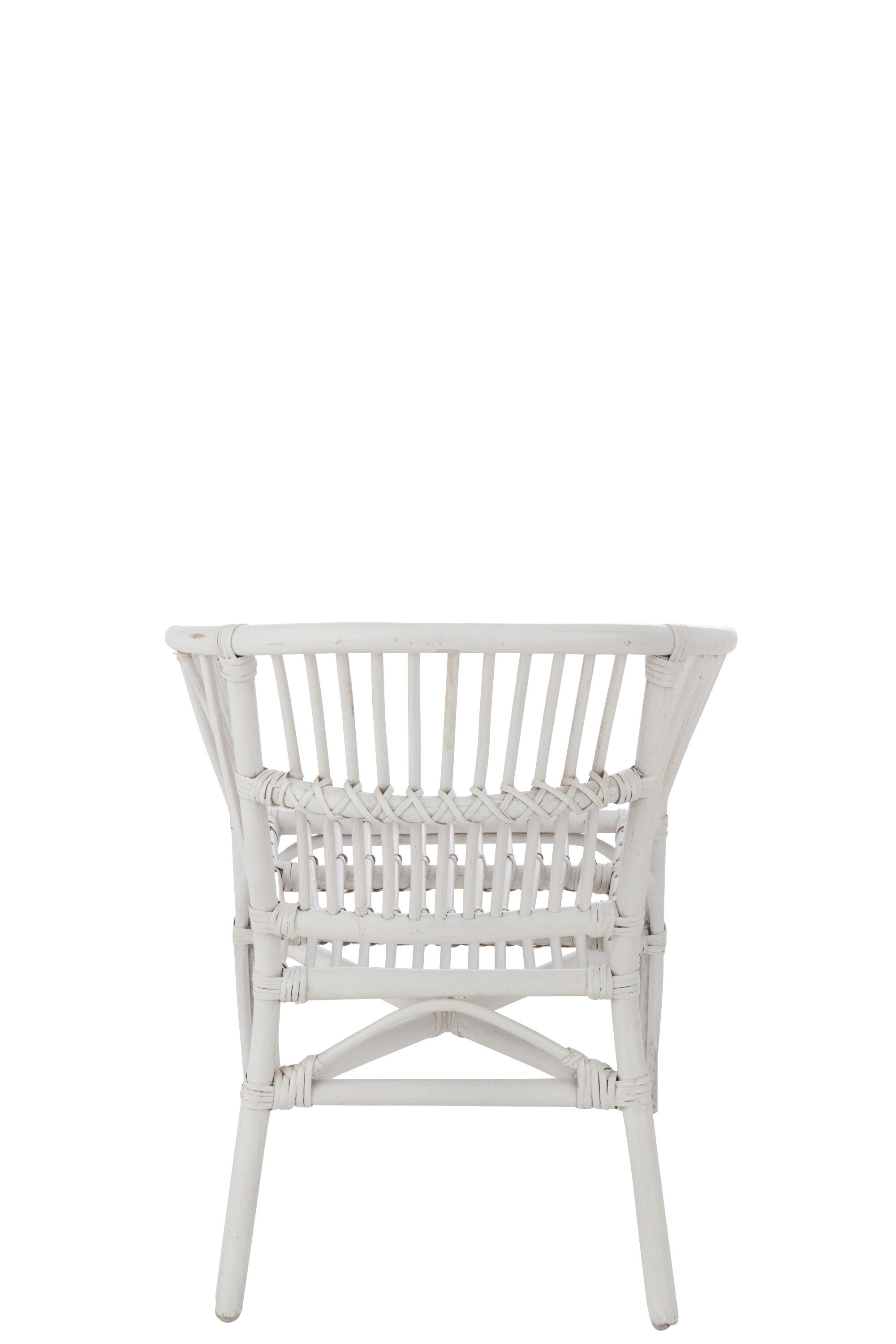 Kinderstoel Filou Rotan Wit - J-LINE