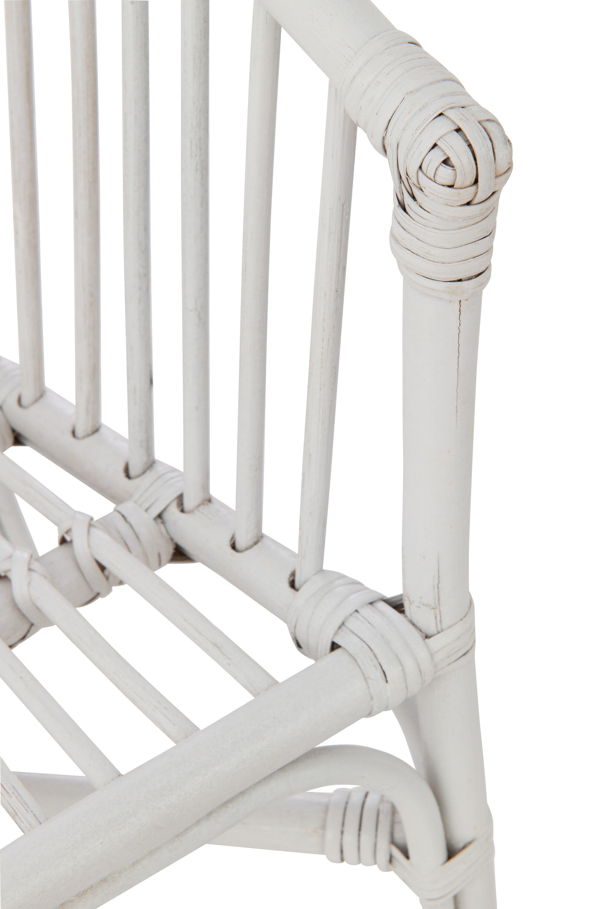 Kinderstoel Filou Rotan Wit - J-LINE