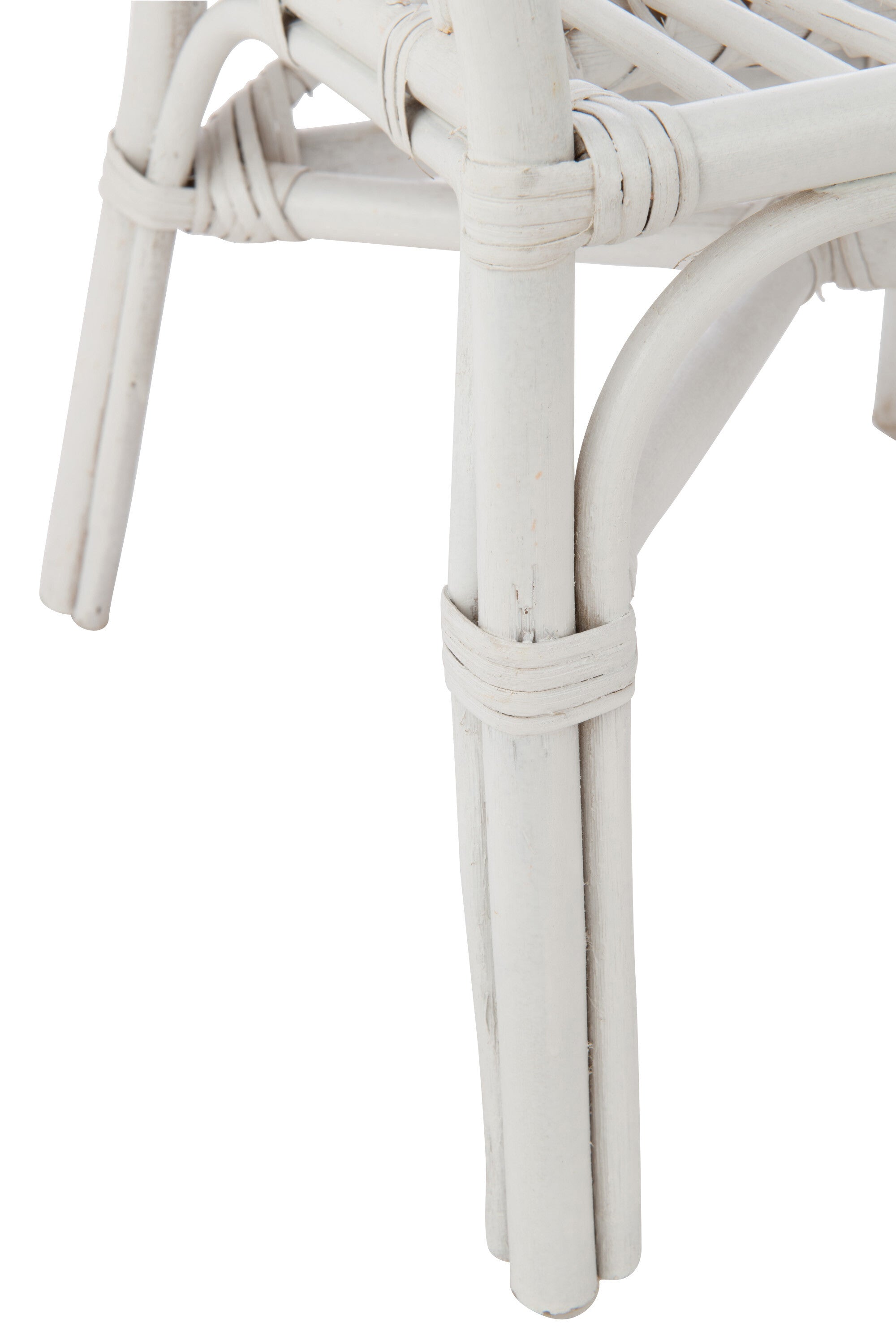 Kinderstoel Filou Rotan Wit - J-LINE
