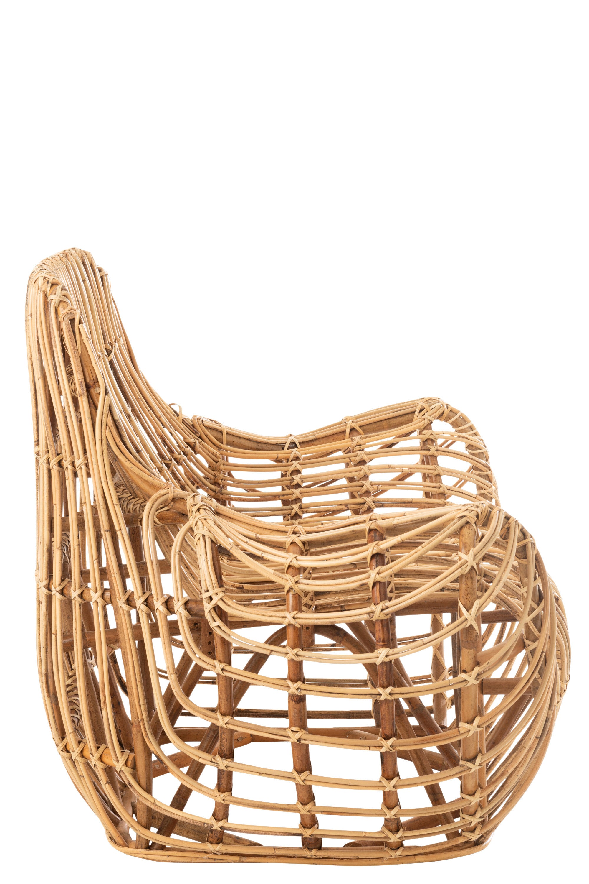 Stoel Ana Rotan Natuurlijk - J-LINE