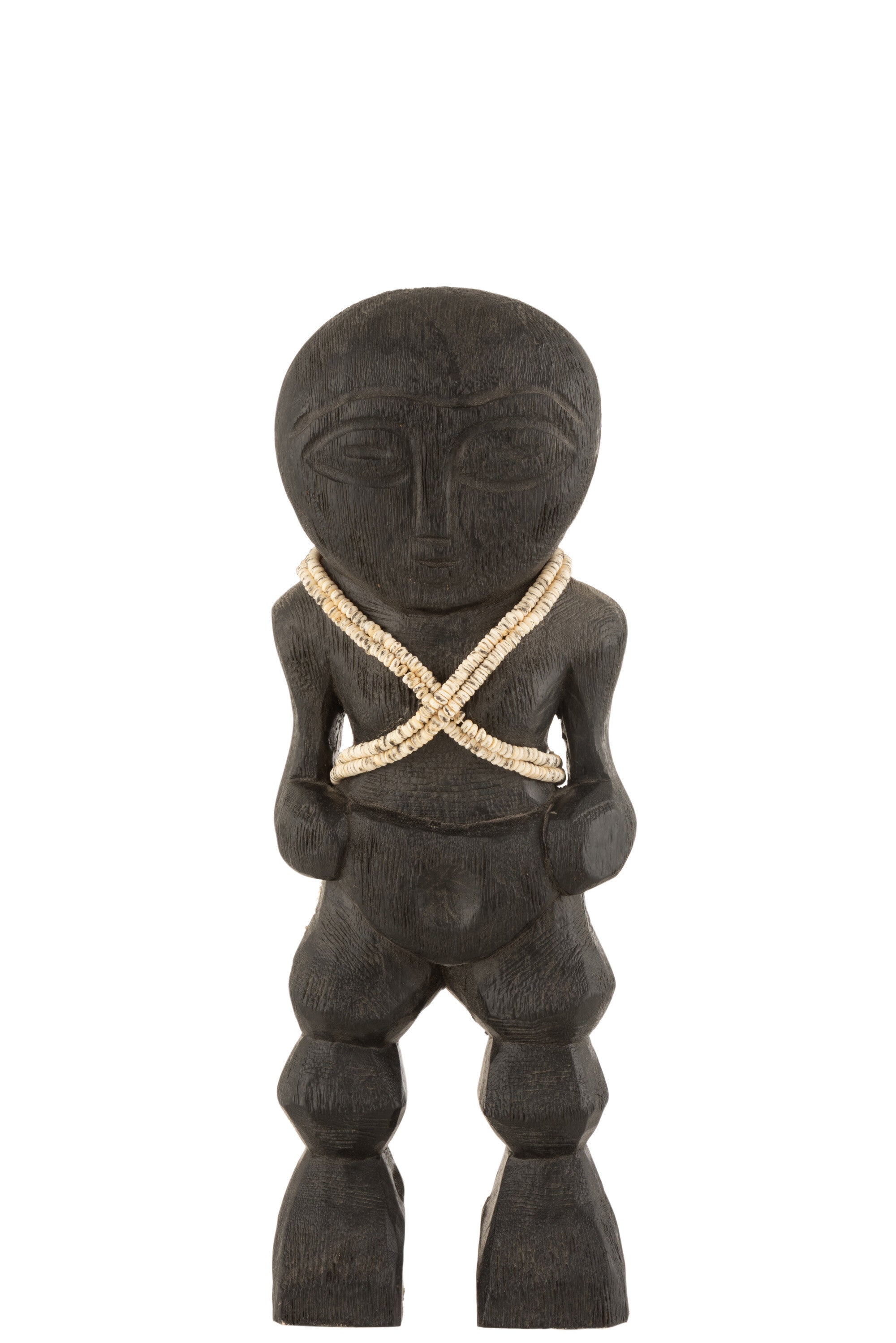 Figurine Takwimu en bois de manguier noir S - J-LINE