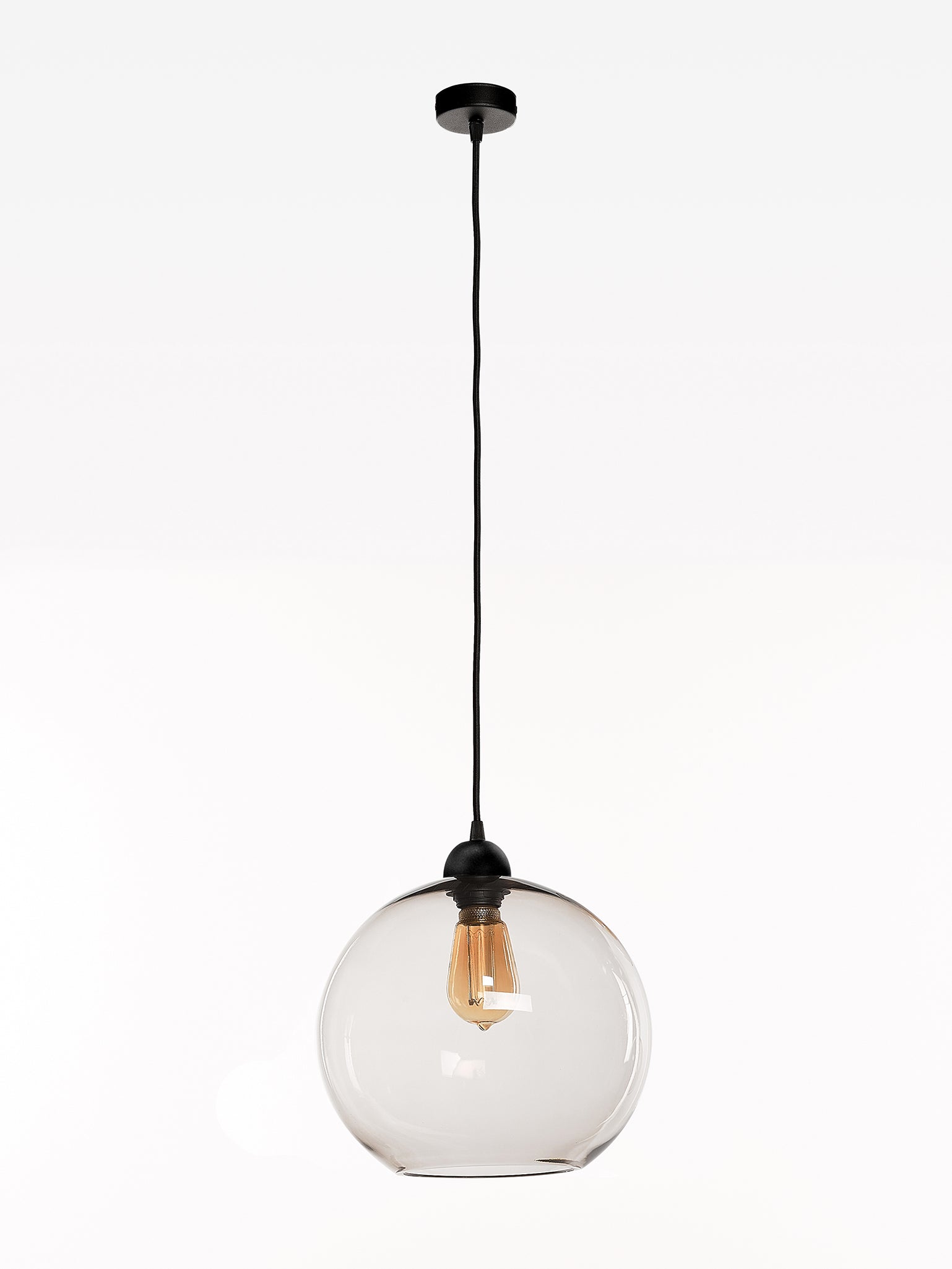 Hanglamp 1588-S1-NE + GLOBE LARGE TOPAZ - MD