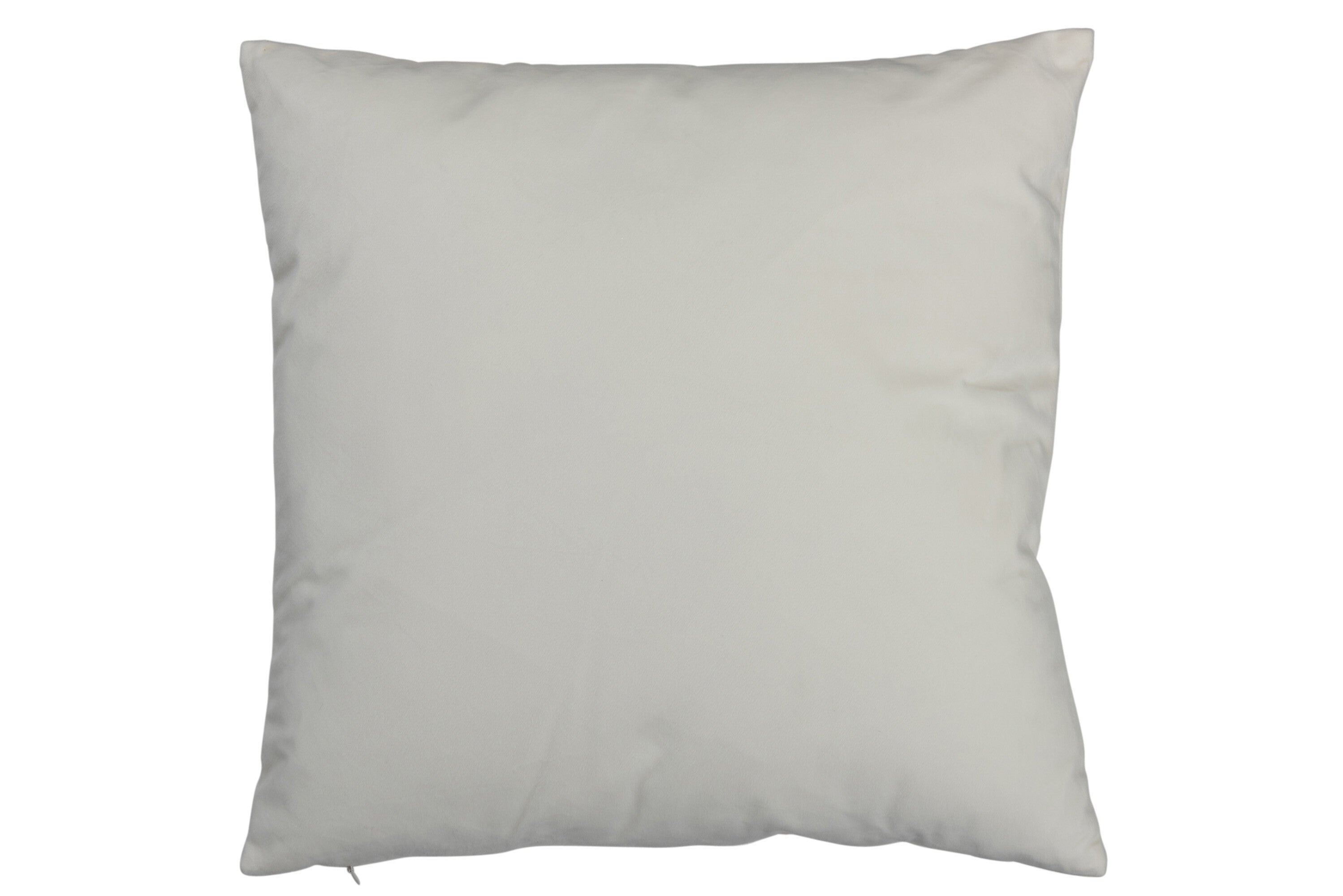 Kussen Fluweel Wit - J-LINE