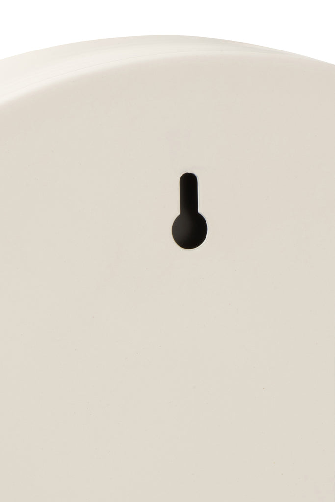 Miroir métal blanc S - J-LINE