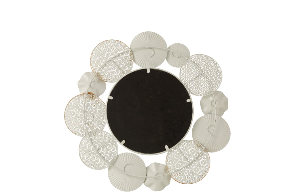 Miroir rond en métal - J-LINE