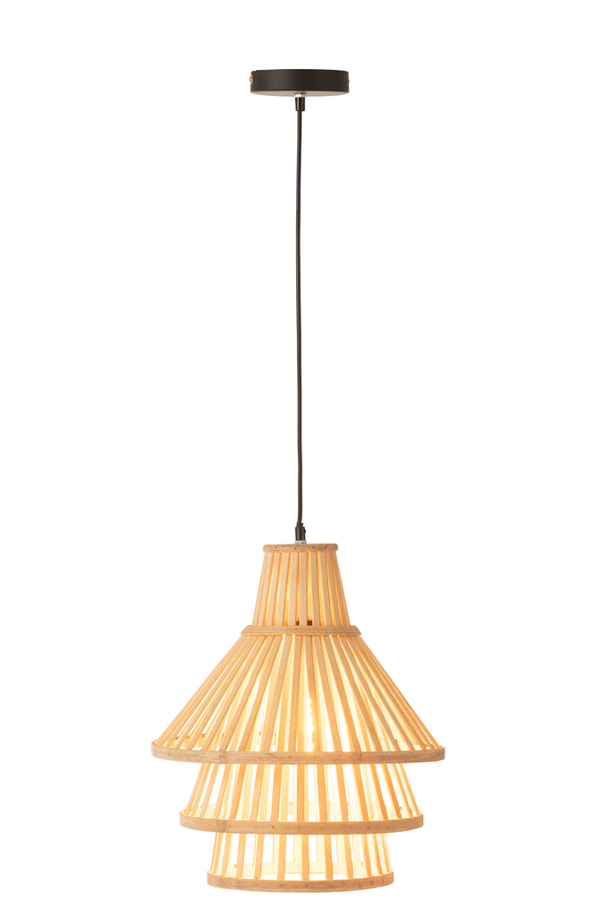 Hanglamp Lagen Bamboe Natuurlijk M - J-LINE