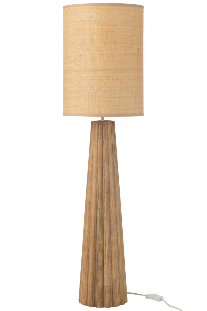 Lampe de table en bois d'Ailanthus L - J-LINE