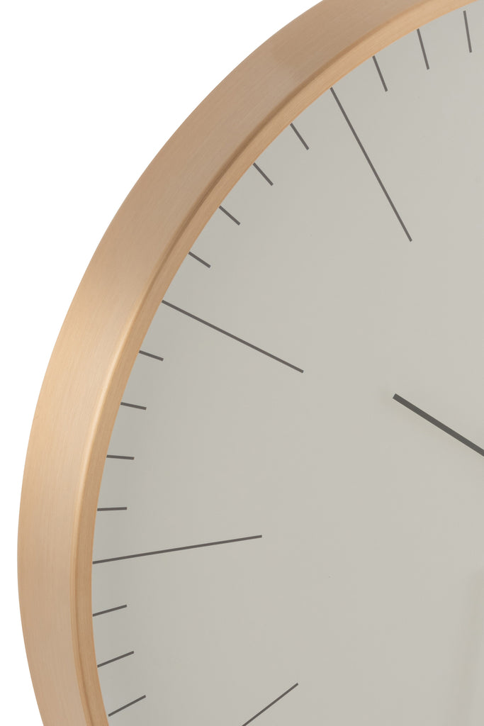 Klok Gerbert Aluminium - J-LINE