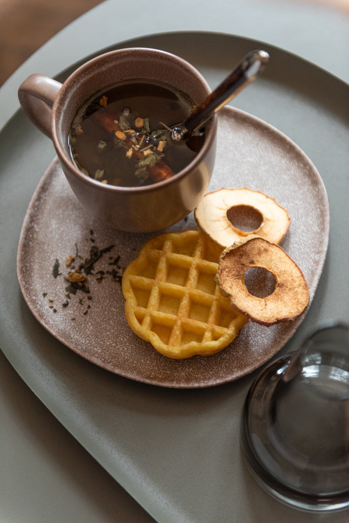 Mok Louise Keramiek Cognac - J-LINE