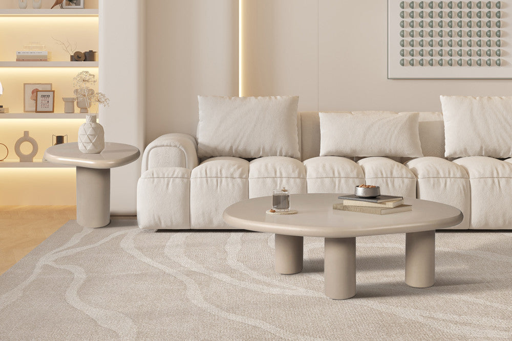 Salontafel 'Tavira' 58 cm Cement Beige - RS