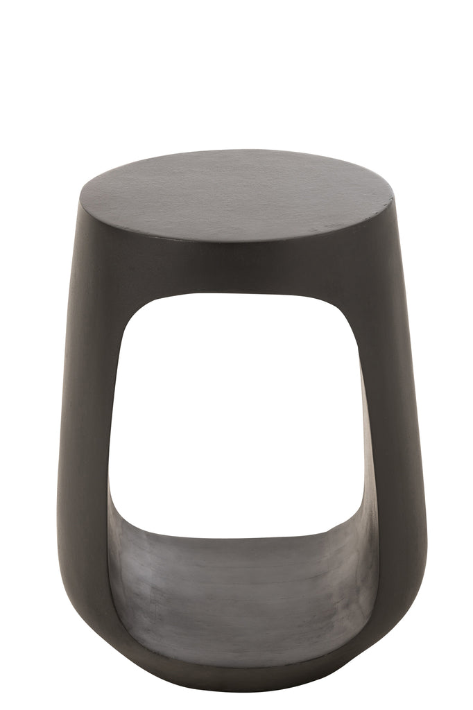 Bijzettafel Pod Mangohout Zwart - J-LINE