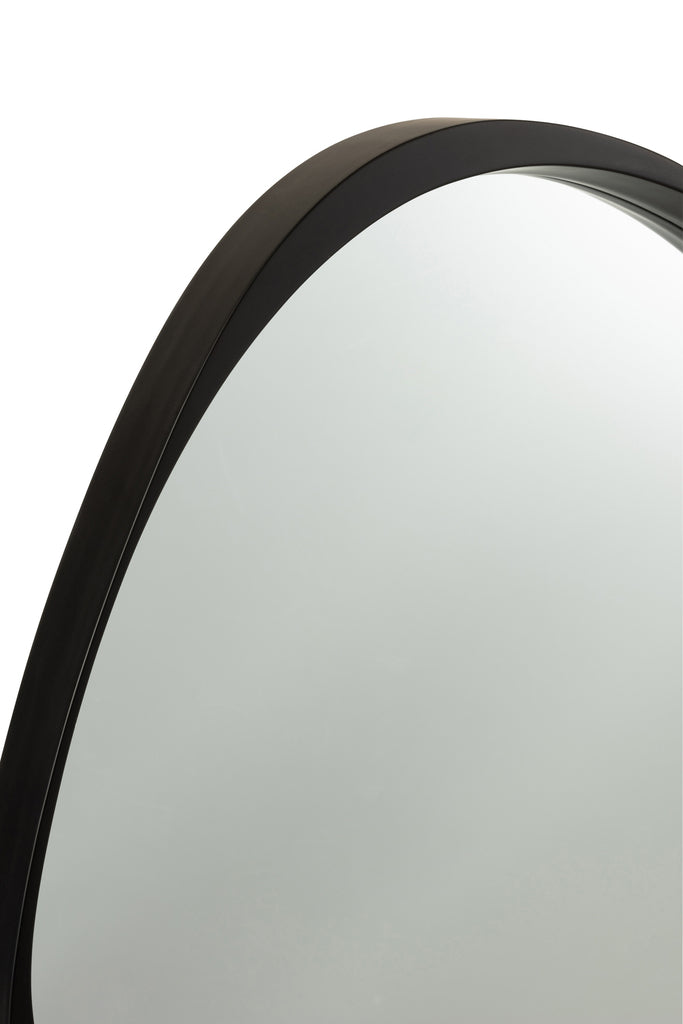 Miroir Giles MDF noir S - J-LINE