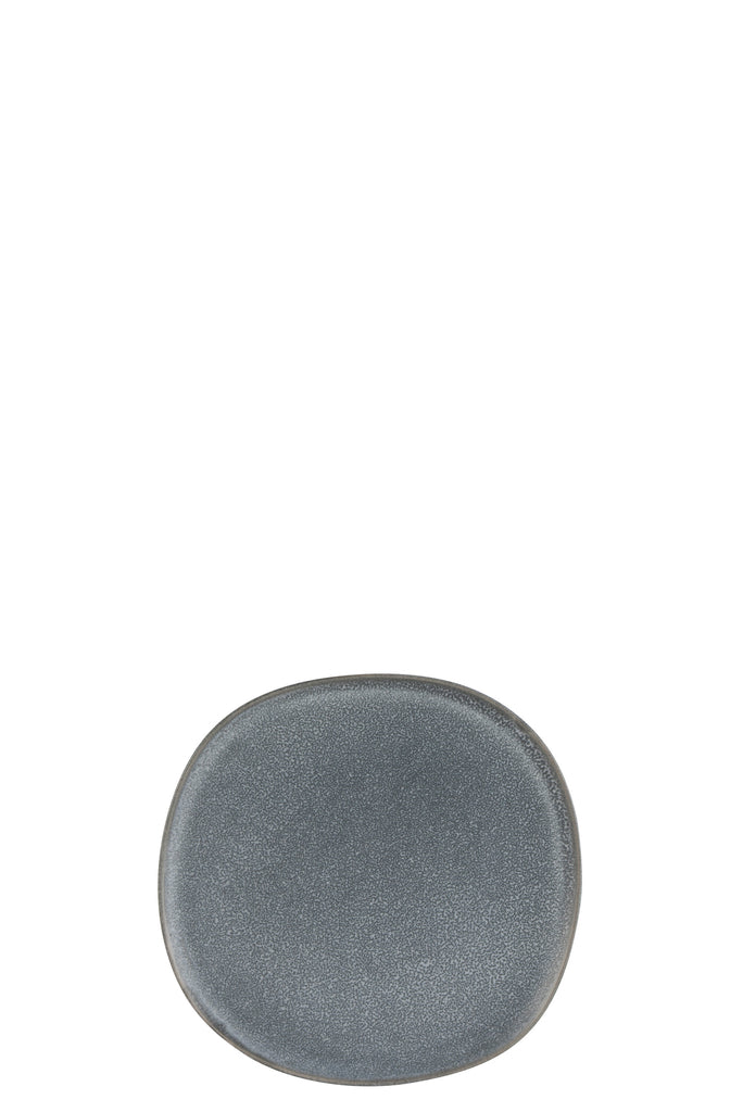 Assiette en céramique Louise Gris M - J-LINE