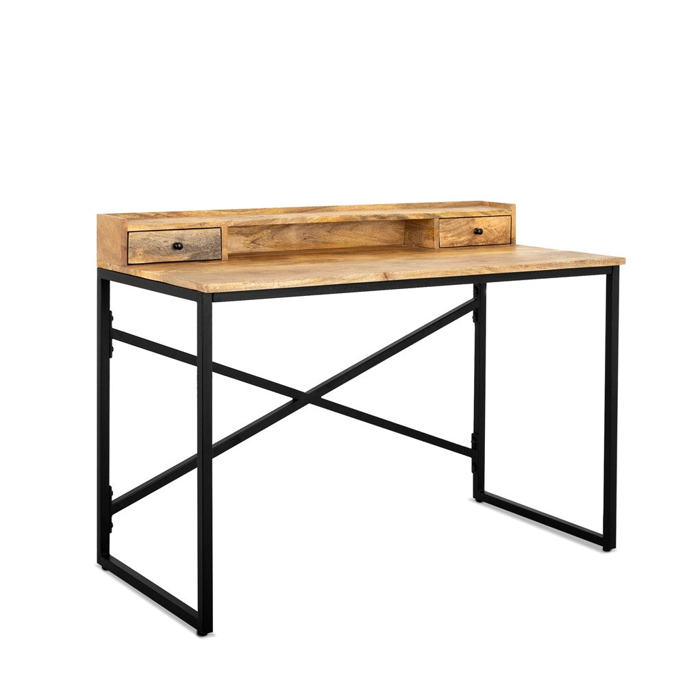 Table/bureau mural 120, 2 tiroirs S BNO