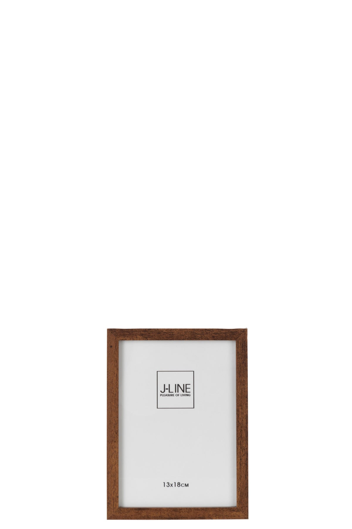Cadre photo brun foncé S - J-LINE