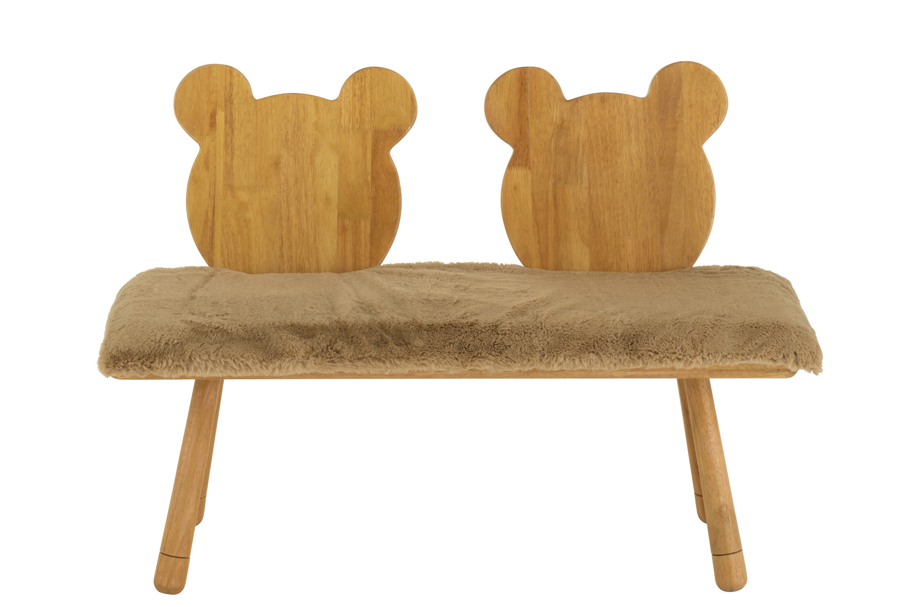 Chaise haute Bear Wood Natural - J-LINE