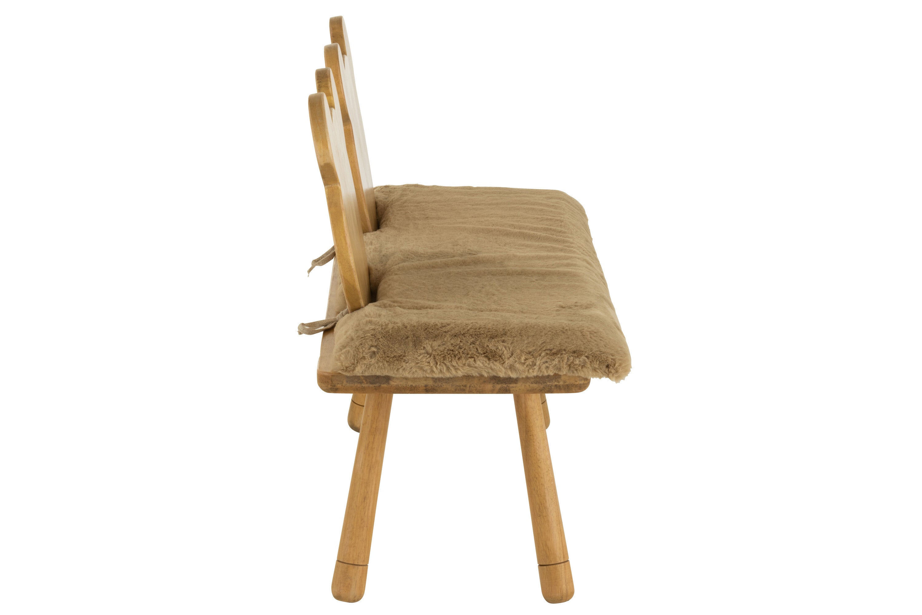 Chaise haute Bear Wood Natural - J-LINE