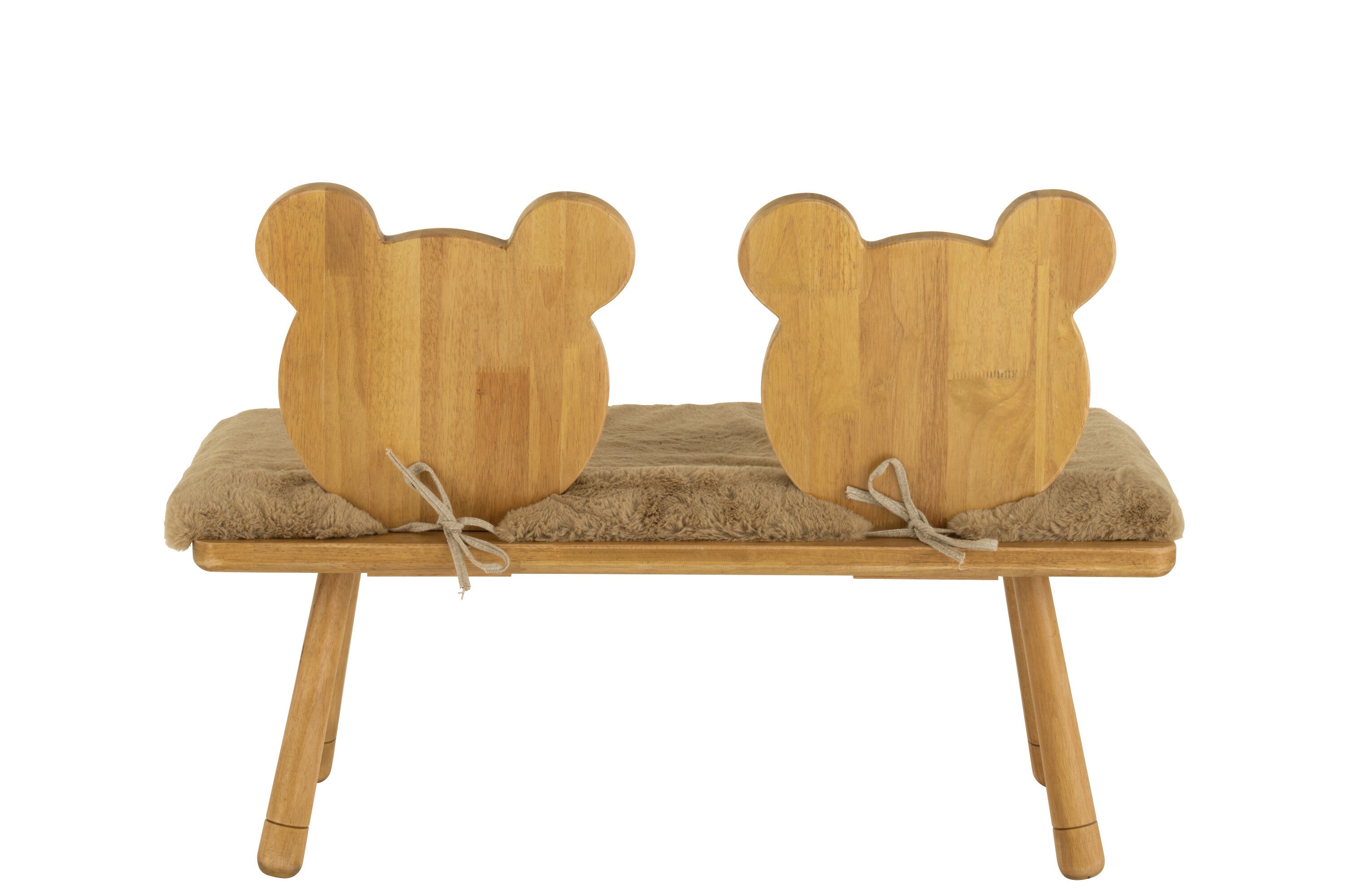 Chaise haute Bear Wood Natural - J-LINE