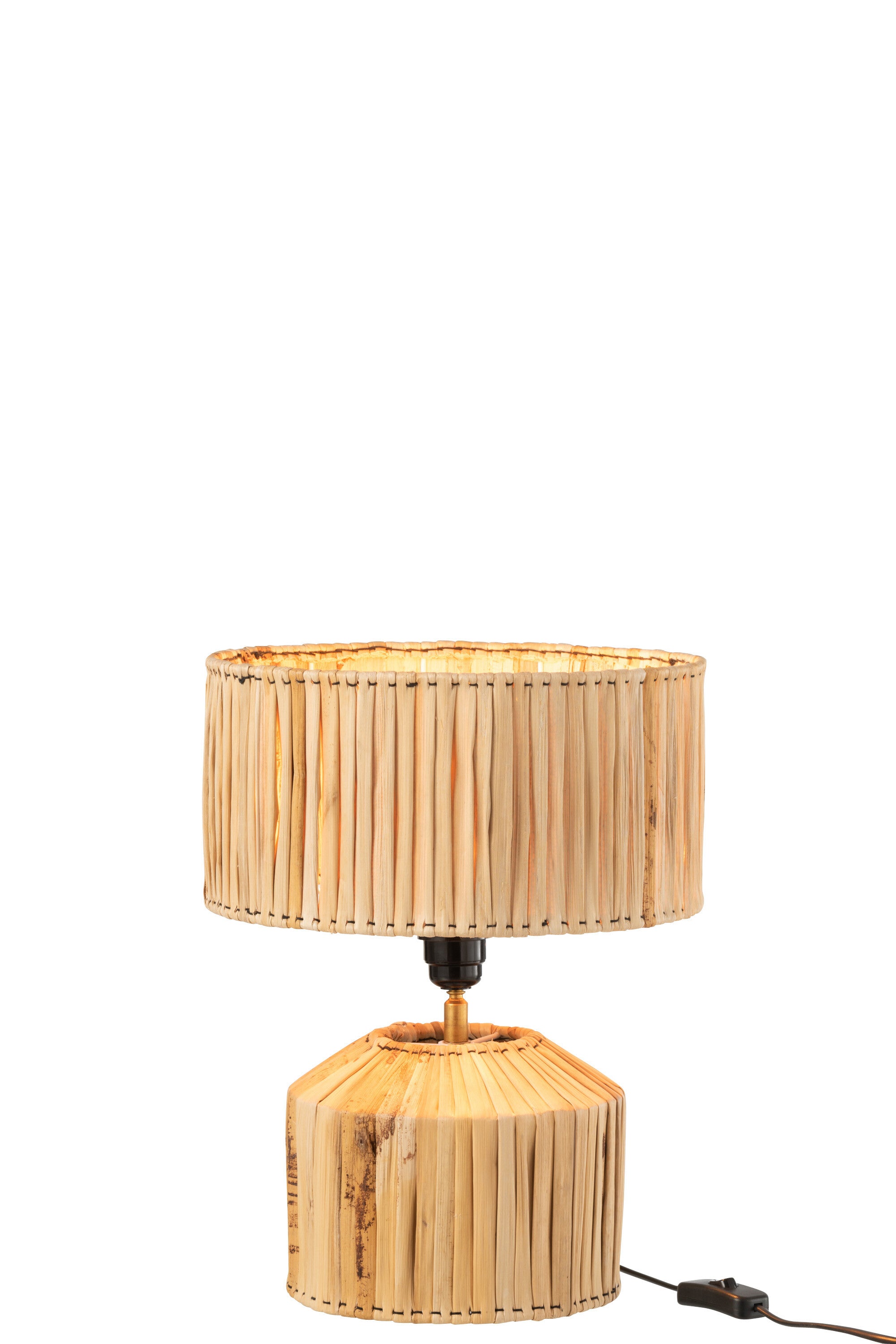 Lampe de table Hanna Feuilles de bananier - J-LINE