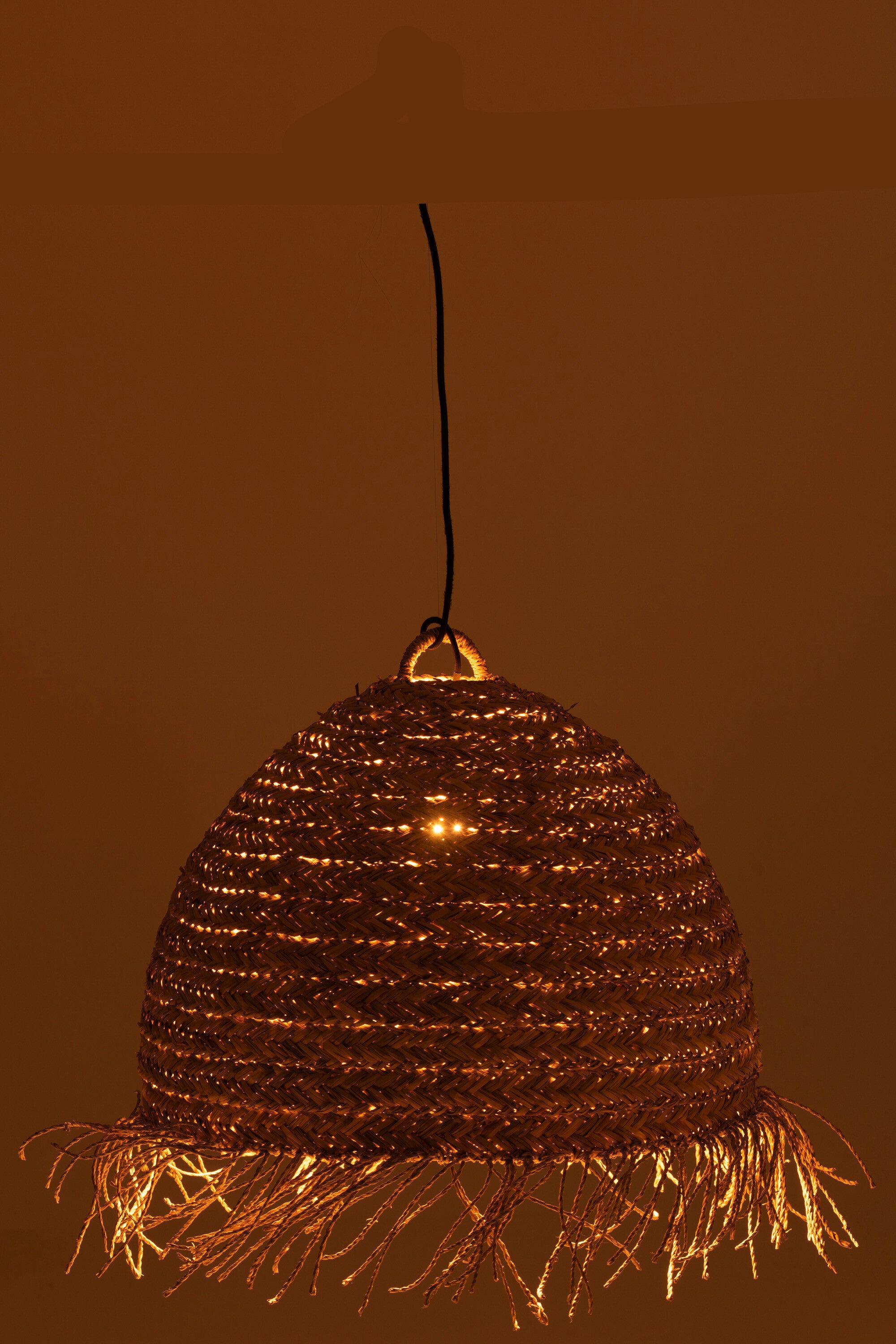 Hanglamp Orb Zeegras Natuurlijk - J-LINE