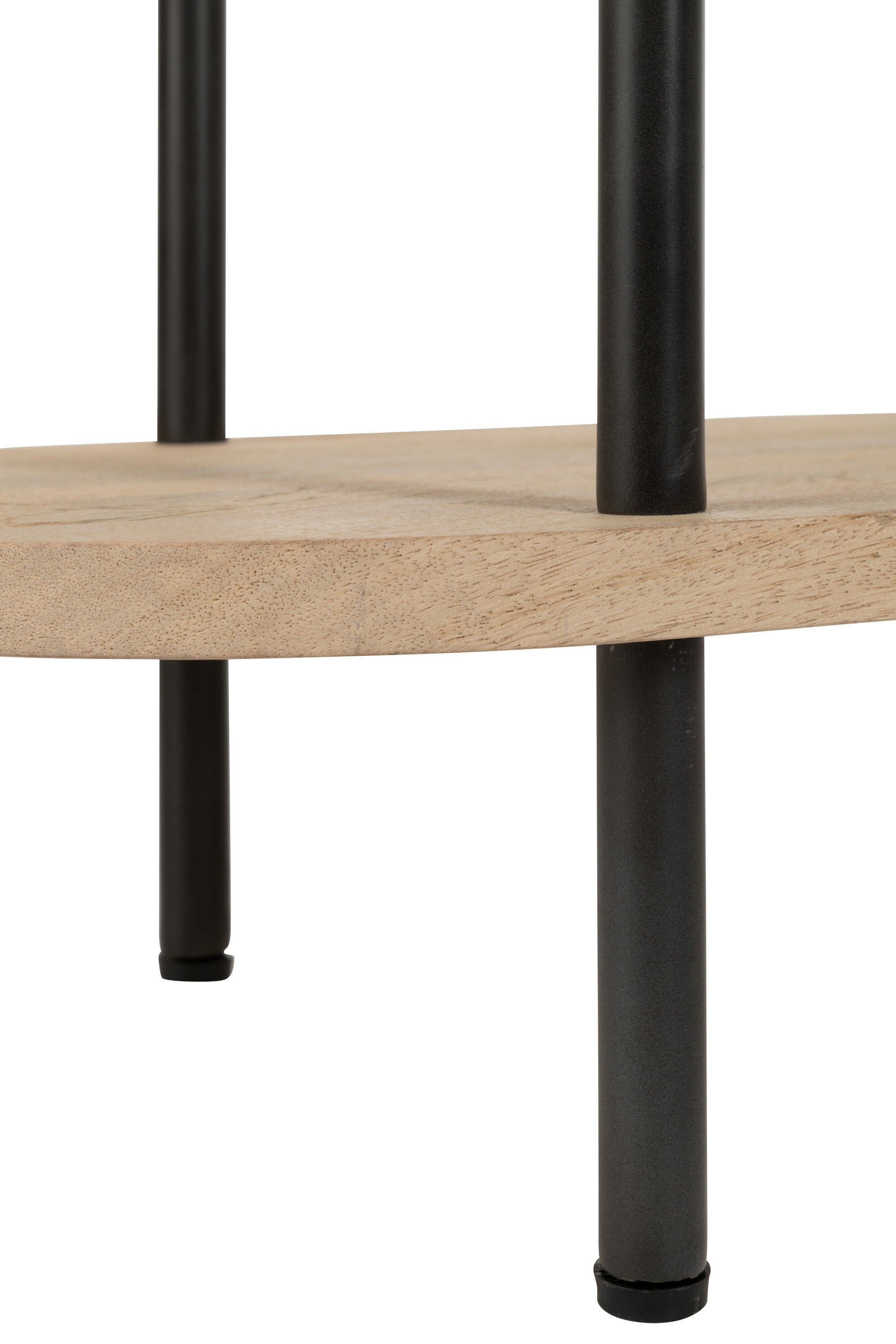 Wandtafel Eli 3 planken Mangohout/IJzer - J-LINE