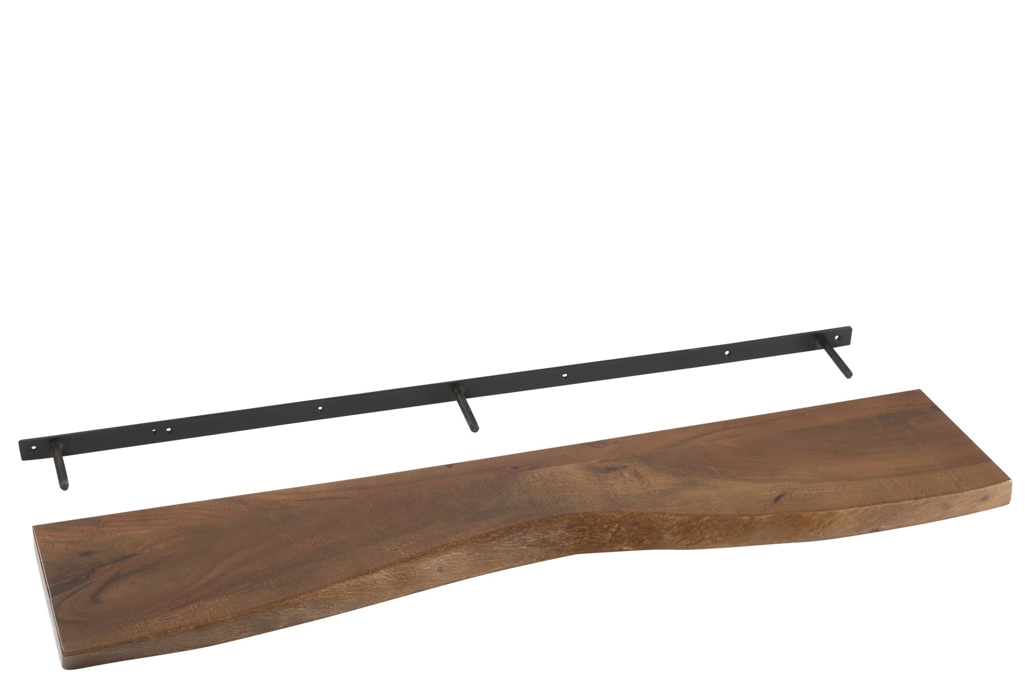 Wandplank Gerard Acaciahout Bruin Groot - J-LINE