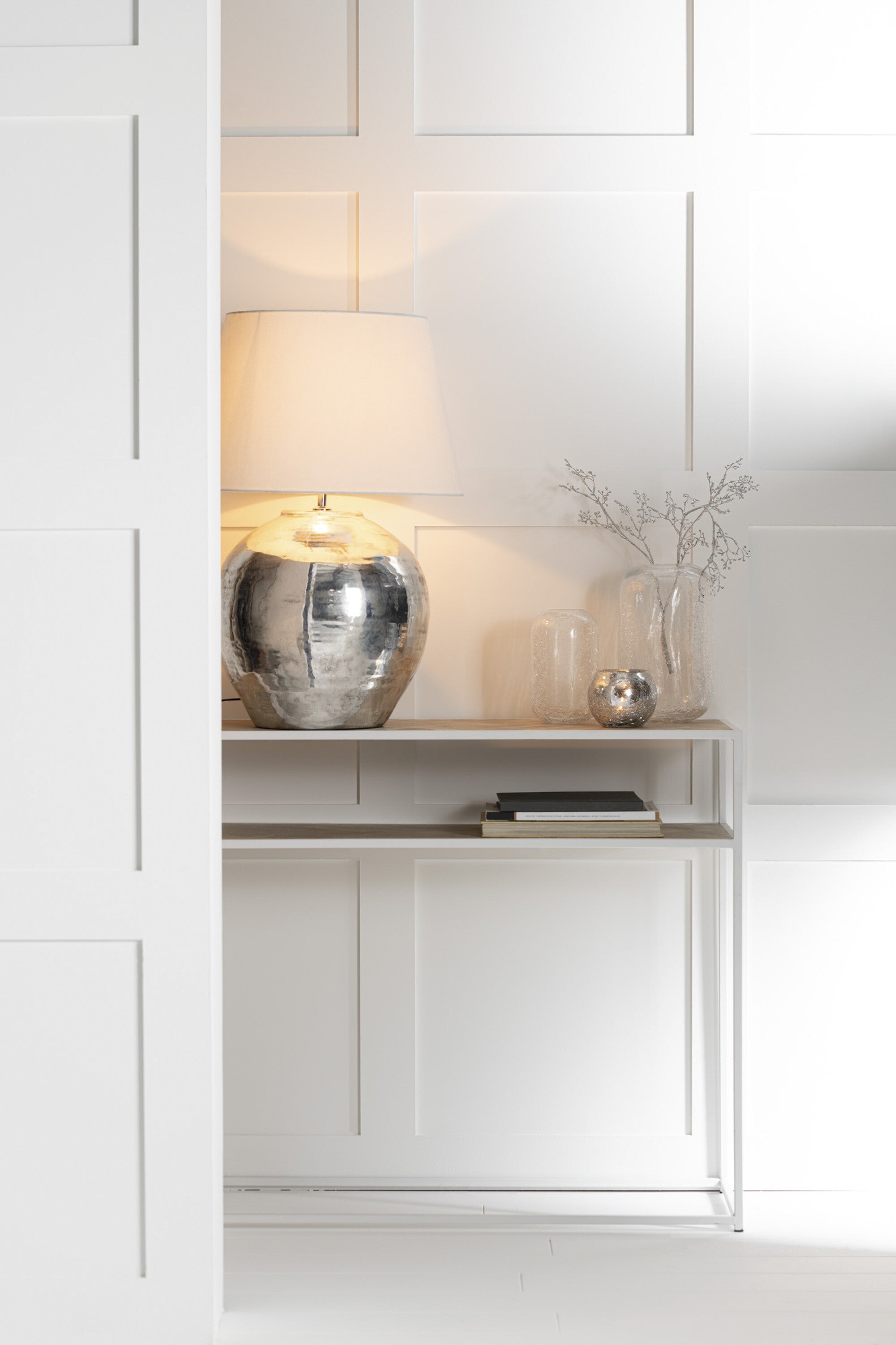Wandtafel Zigzag Hout/Metaal - J-LINE