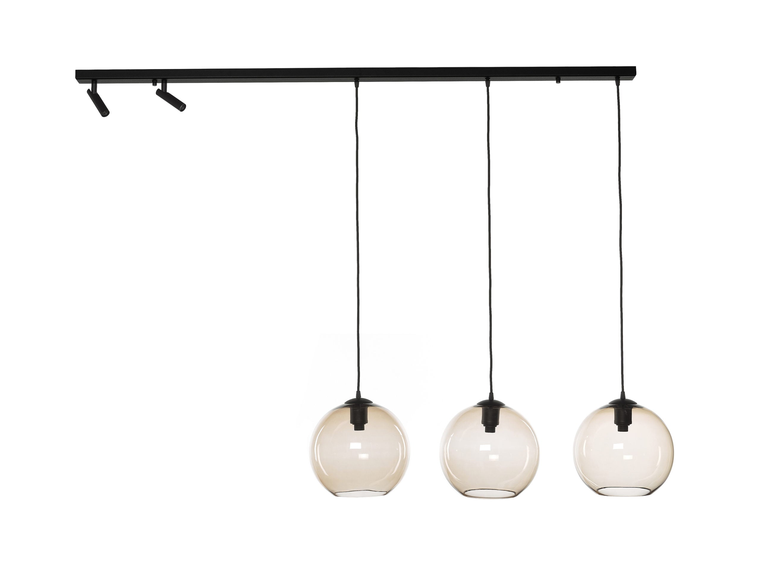 Hanglamp 2606-160-T3-GL-LED-NE + GLOBE LARGE TOPAZ - MD