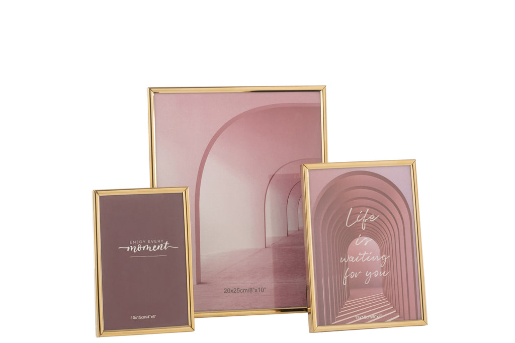 Fotolijst Tracy staal glanzend L - J-LINE