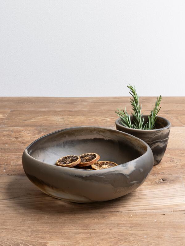 Bowl Rafael Zwart/Bruin S - DTP