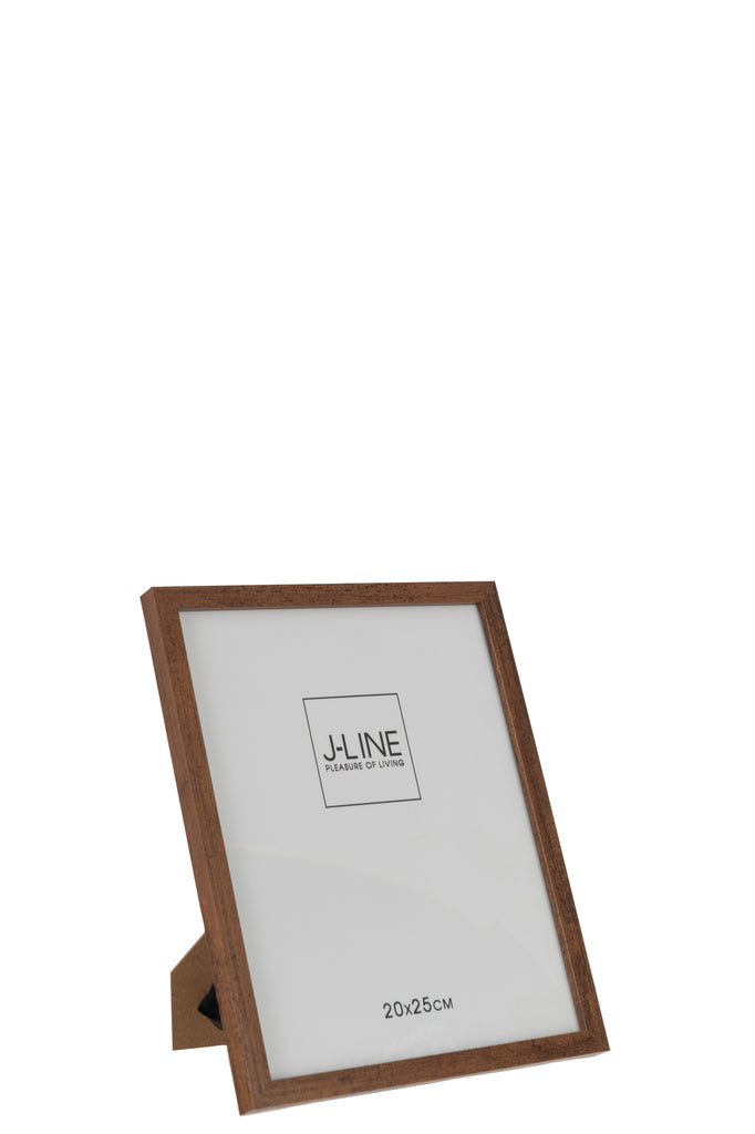 Cadre photo en bois marron foncé M - J-LINE