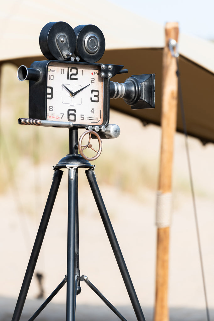 Klok Camera Op Statief - J-LINE
