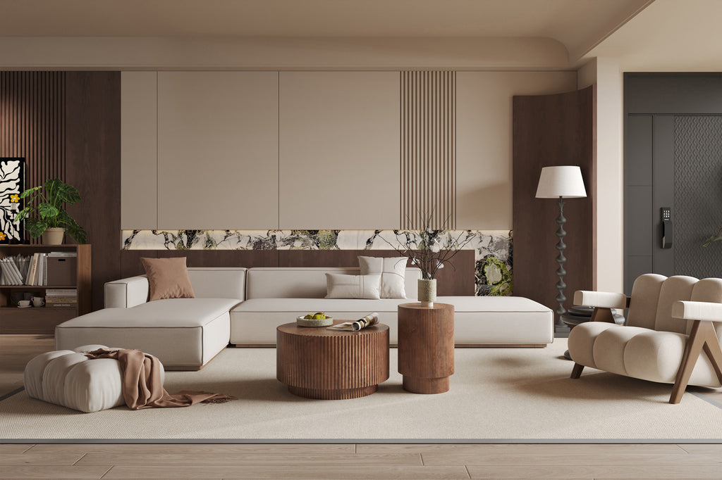 Salontafel 'Victor' Mango hout Lichtbruin - RS