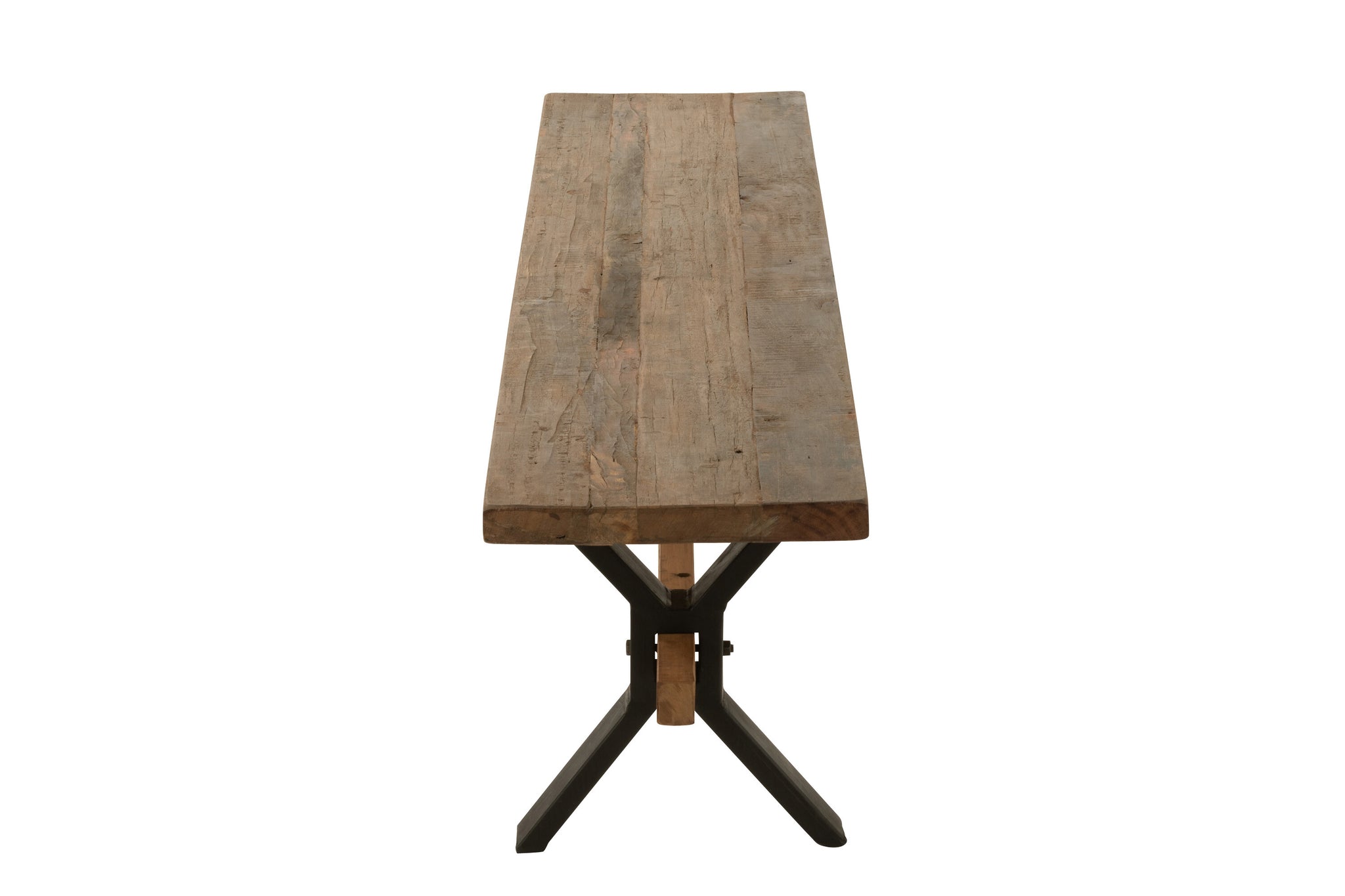 Bank Vintage Hout Bruin - J-LINE