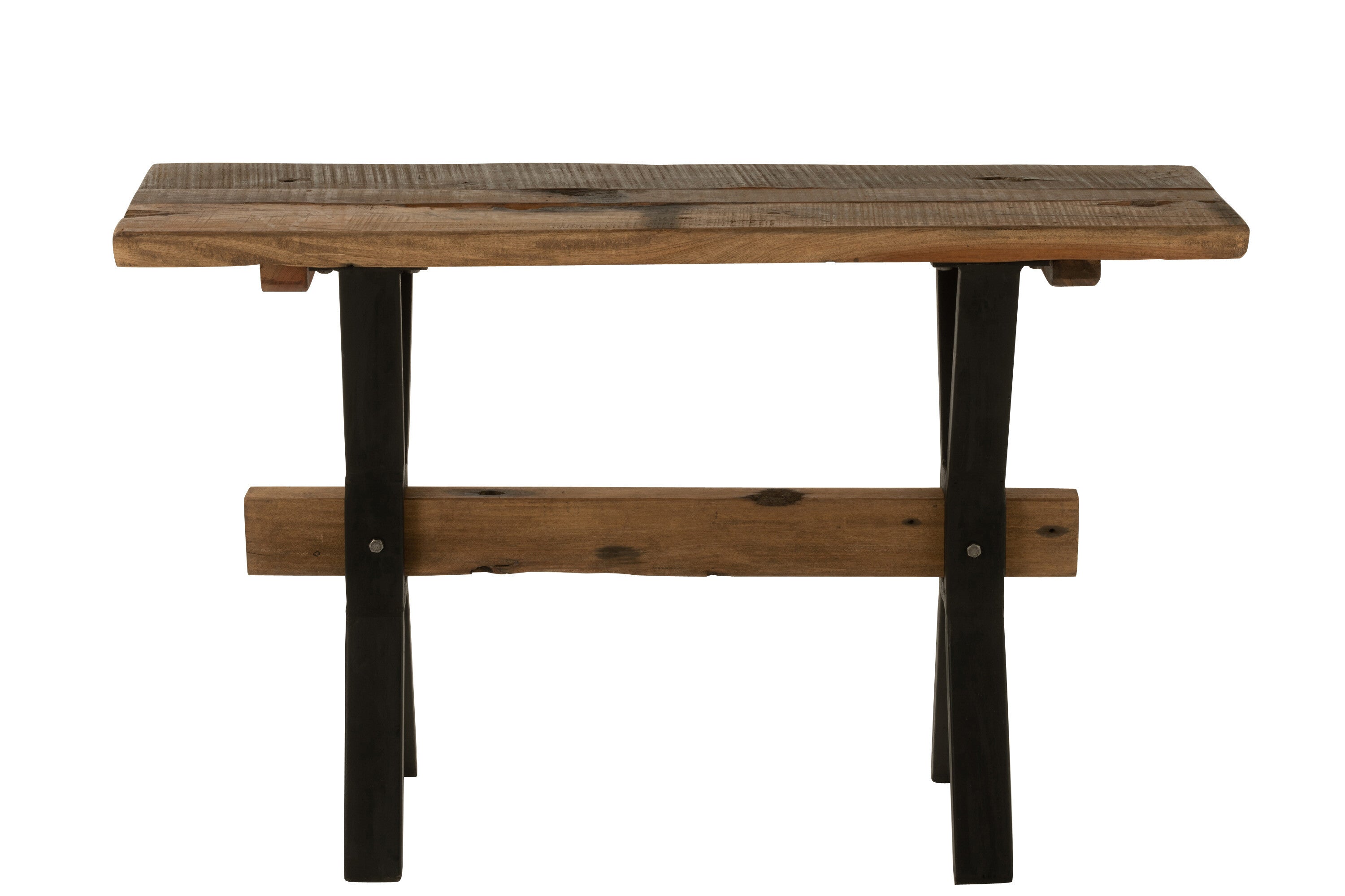 Wandtafel Tafel Vintage Hout Bruin - J-LINE