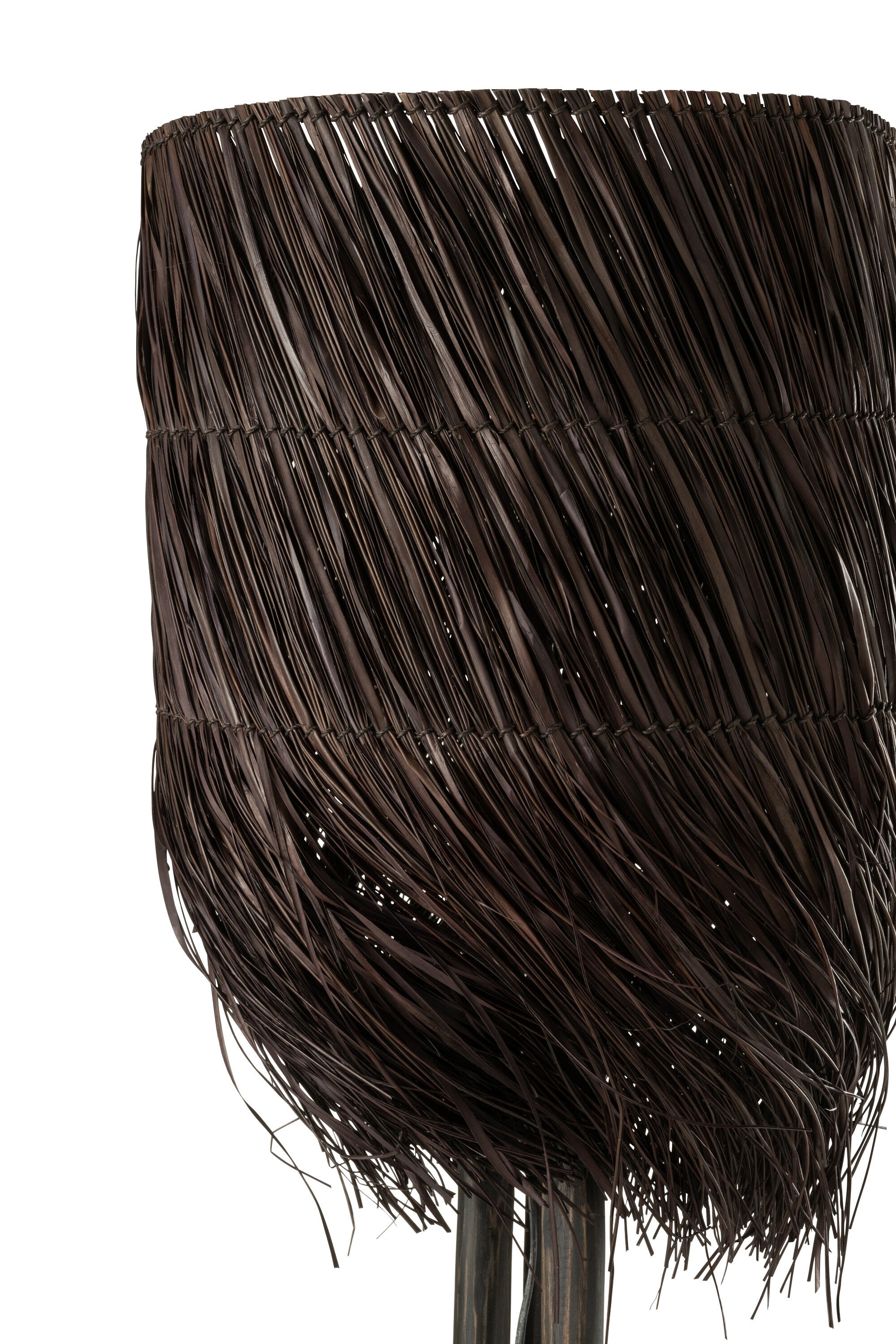 Lampadaire branches Arthur Wood Marron L - J-LINE